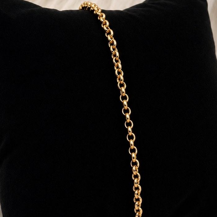 Pulseira Elo Rolo Fina